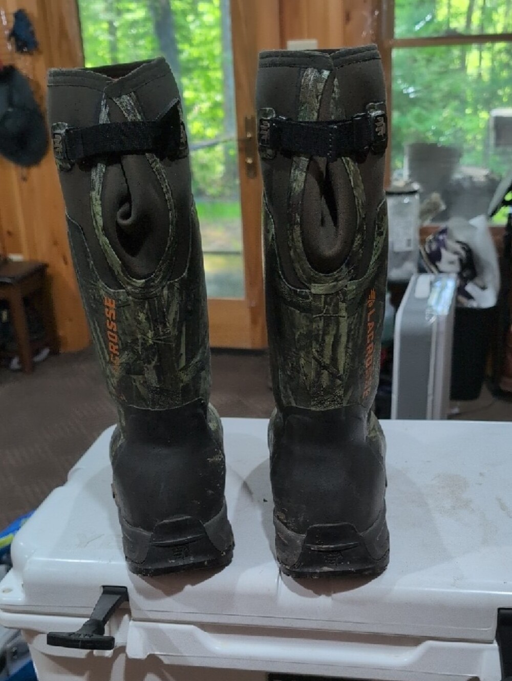 LaCrosse Realtree Green Camo Hunting Boots - Picture 2 of 6